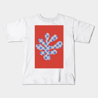 Matisse Inspired - checkerboard cut out 3 Kids T-Shirt